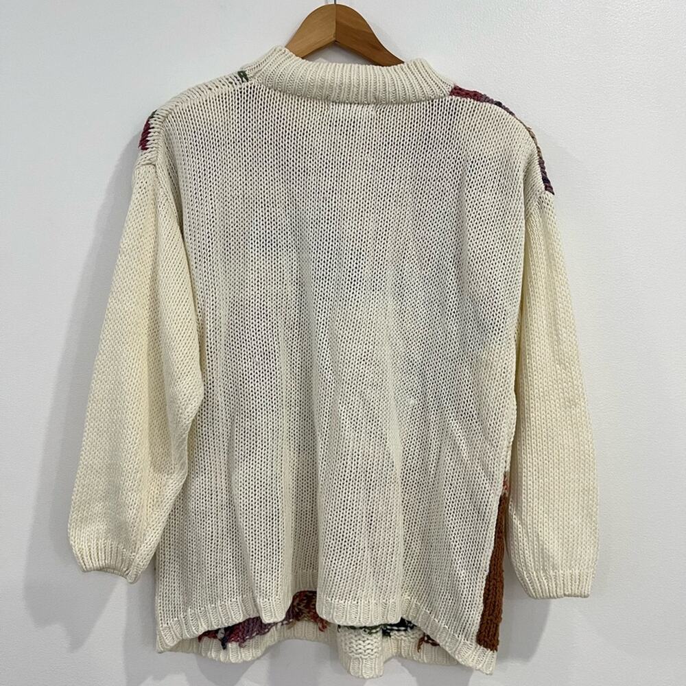 Cabin Creek Vintage Knit Sweater Large Grandma Cottagecore - Picture 8 of 10